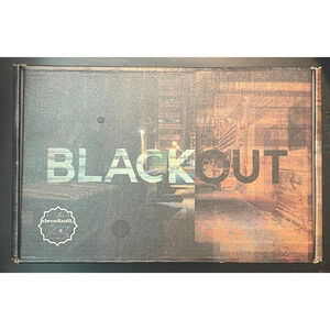 Deadbolt Mystery Society Game - BLACKOUT - With Collector's Sticker & Card